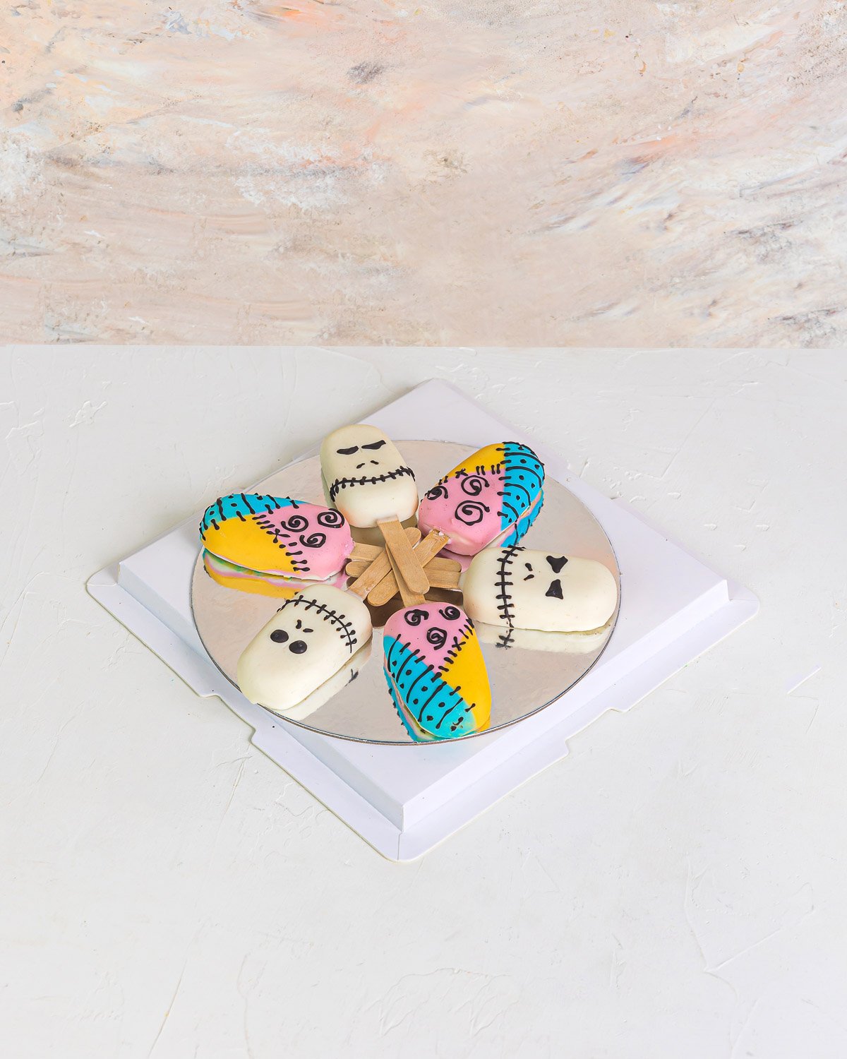 Jack Skellington Cakesicles by NJD