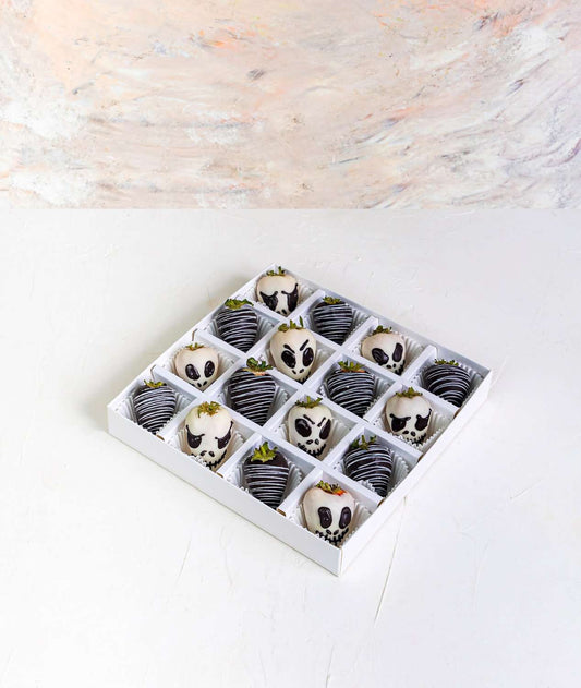 Jack Skellington Strawberries by NJD