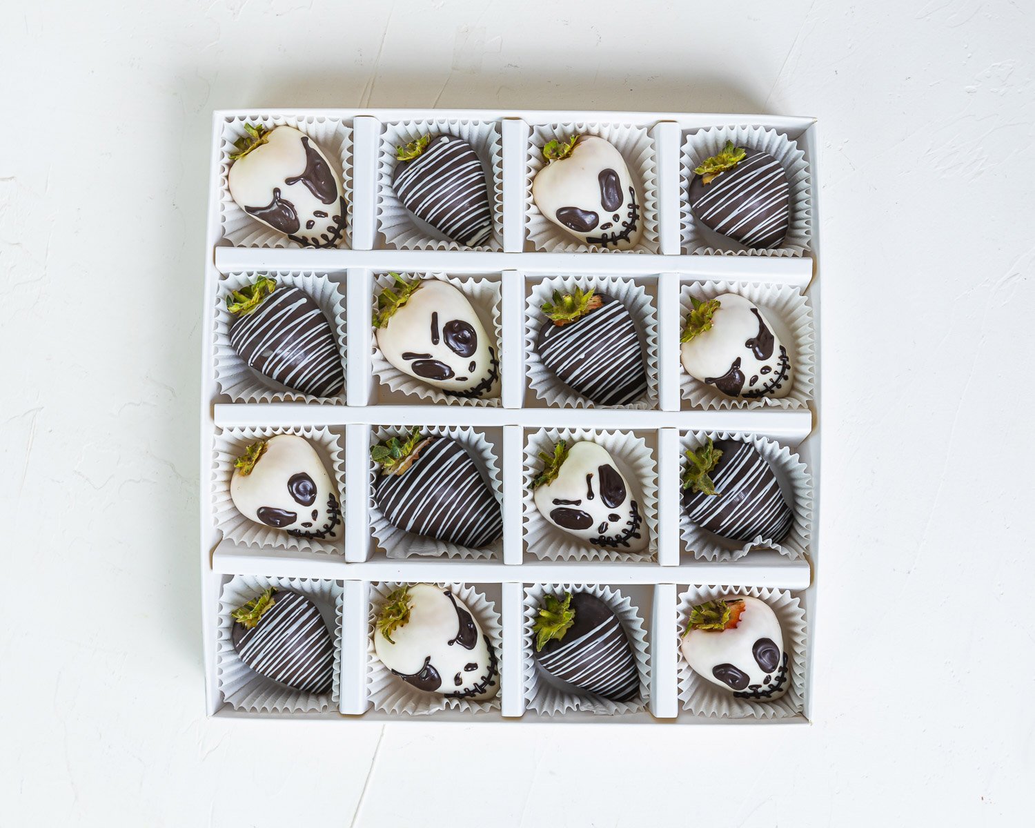 Jack Skellington Strawberries by NJD