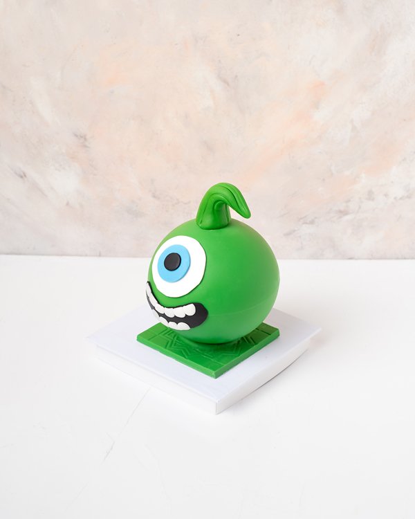 Green one eye monster