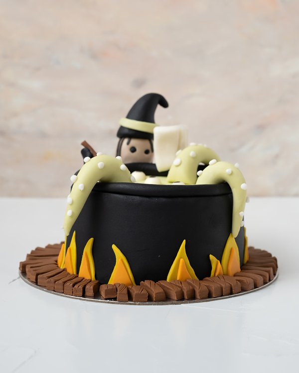 Witches Cauldron cake