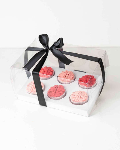 Zombie Brain Cupcakes