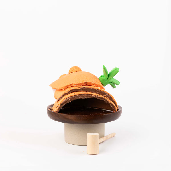 Halloween Carrot Egg Smash