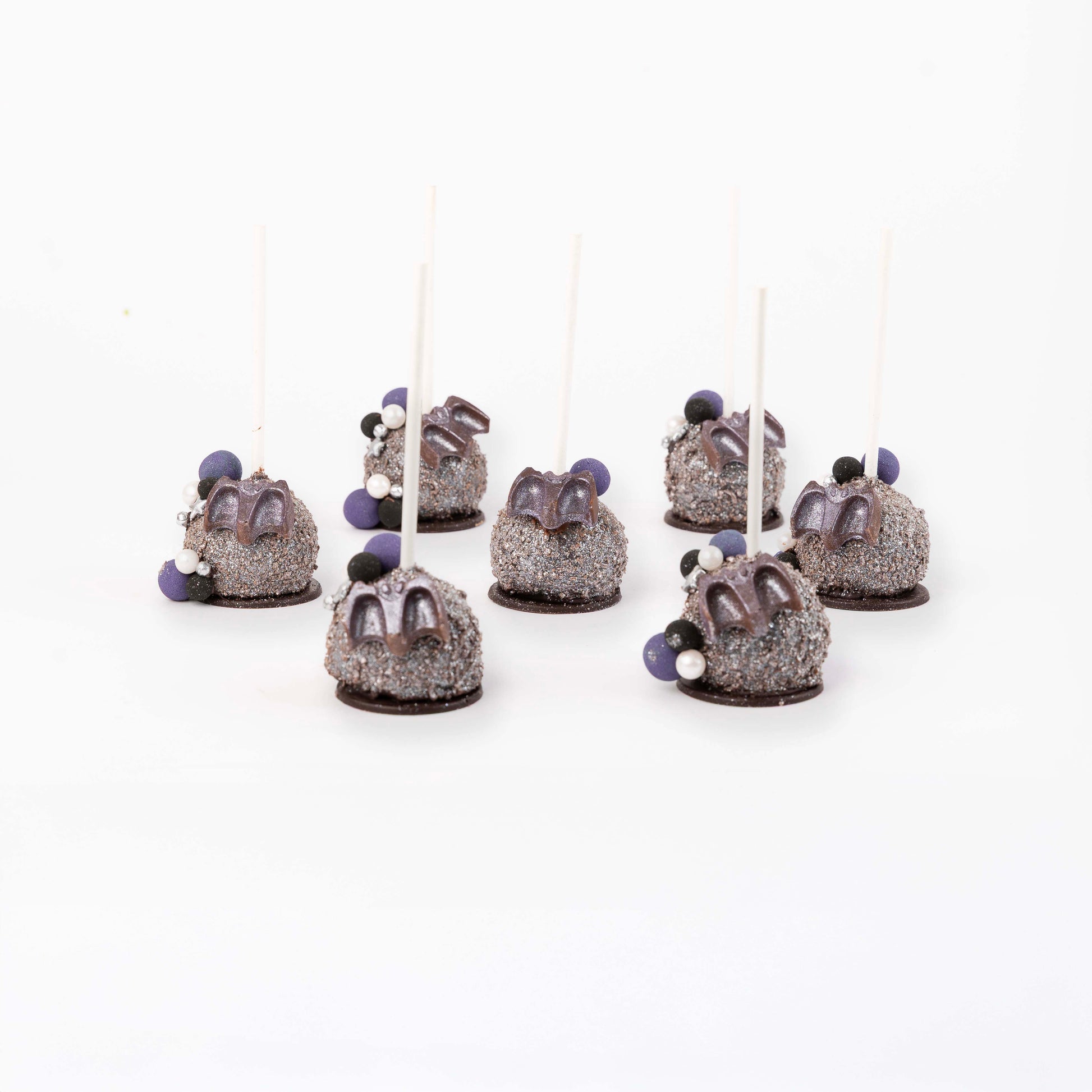 Shimmery Bats Cake Pops 9pcs