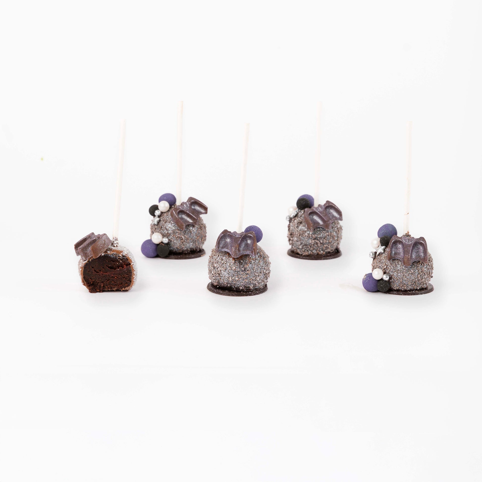 Shimmery Bats Cake Pops 9pcs