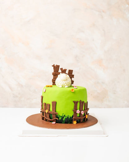 Baba White Sheep cake by NJD