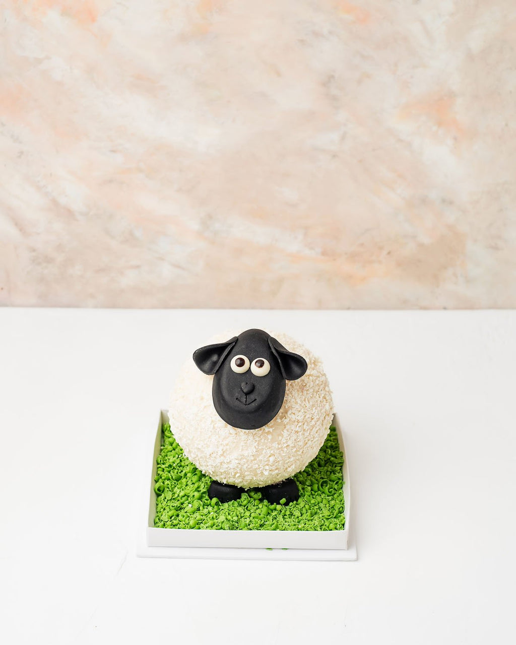 3D White Smash Sheep by NJD