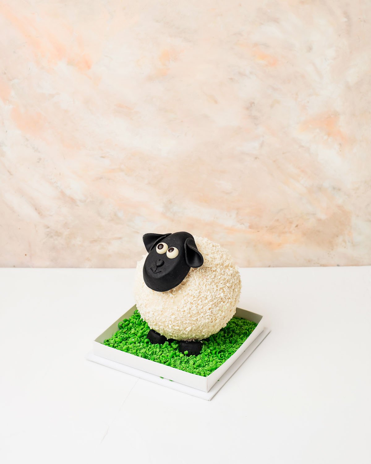 3D White Smash Sheep by NJD