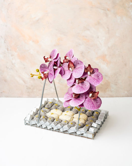 Luxury Chocolates and Dates Floral Gift Arrangement