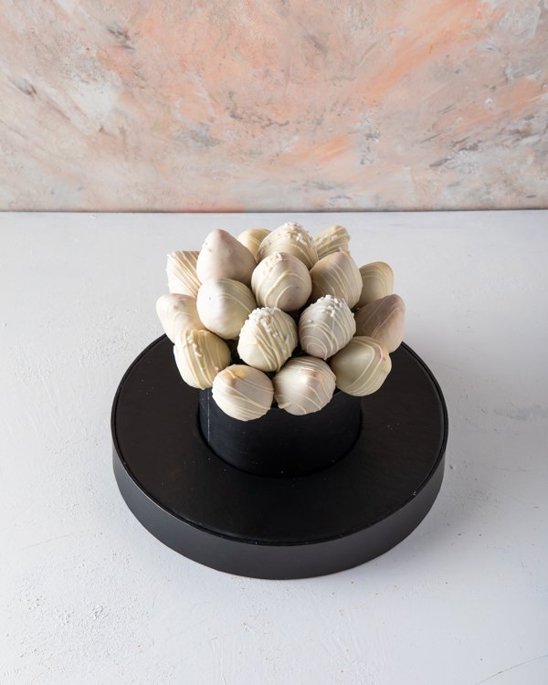 White Berry Arrangement by NJD