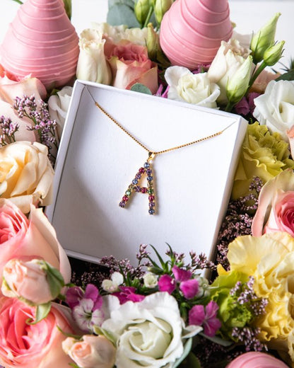 Letter Necklace Hamper by NJD