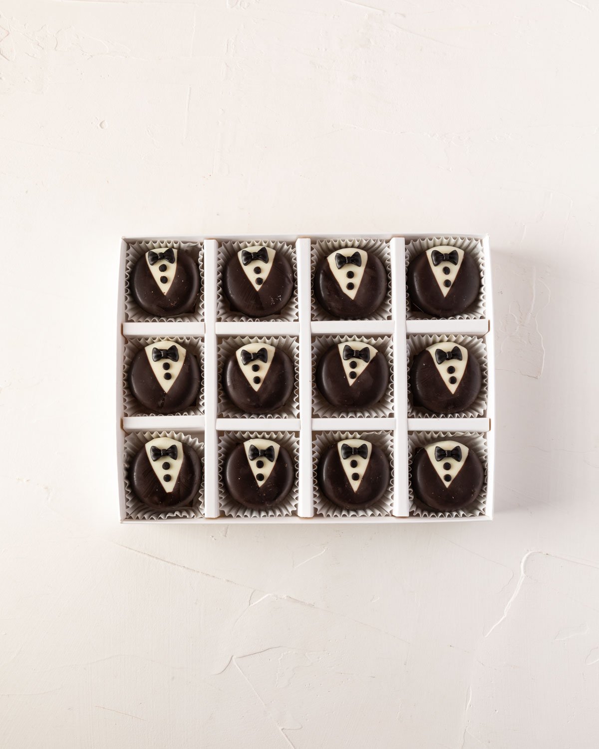 Suit up Chocolate Covered Oreos