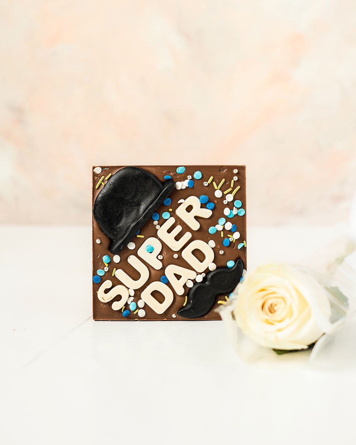 Super Dad Chocolate with Rose by NJD