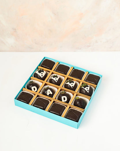 Dark and Milk Chocolate Strawberries by NJD