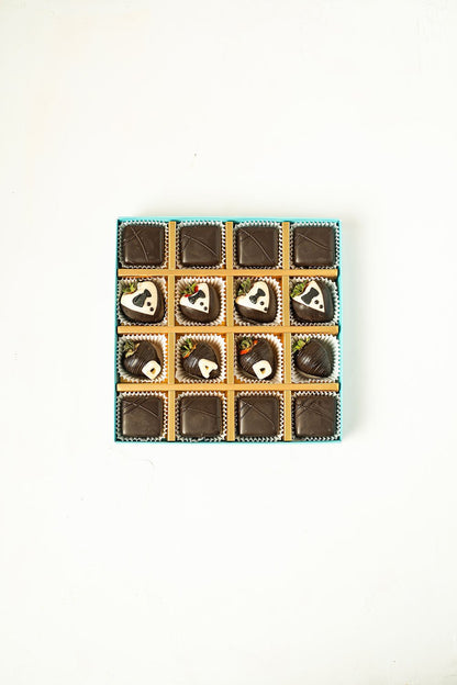 Dark and Milk Chocolate Strawberries by NJD