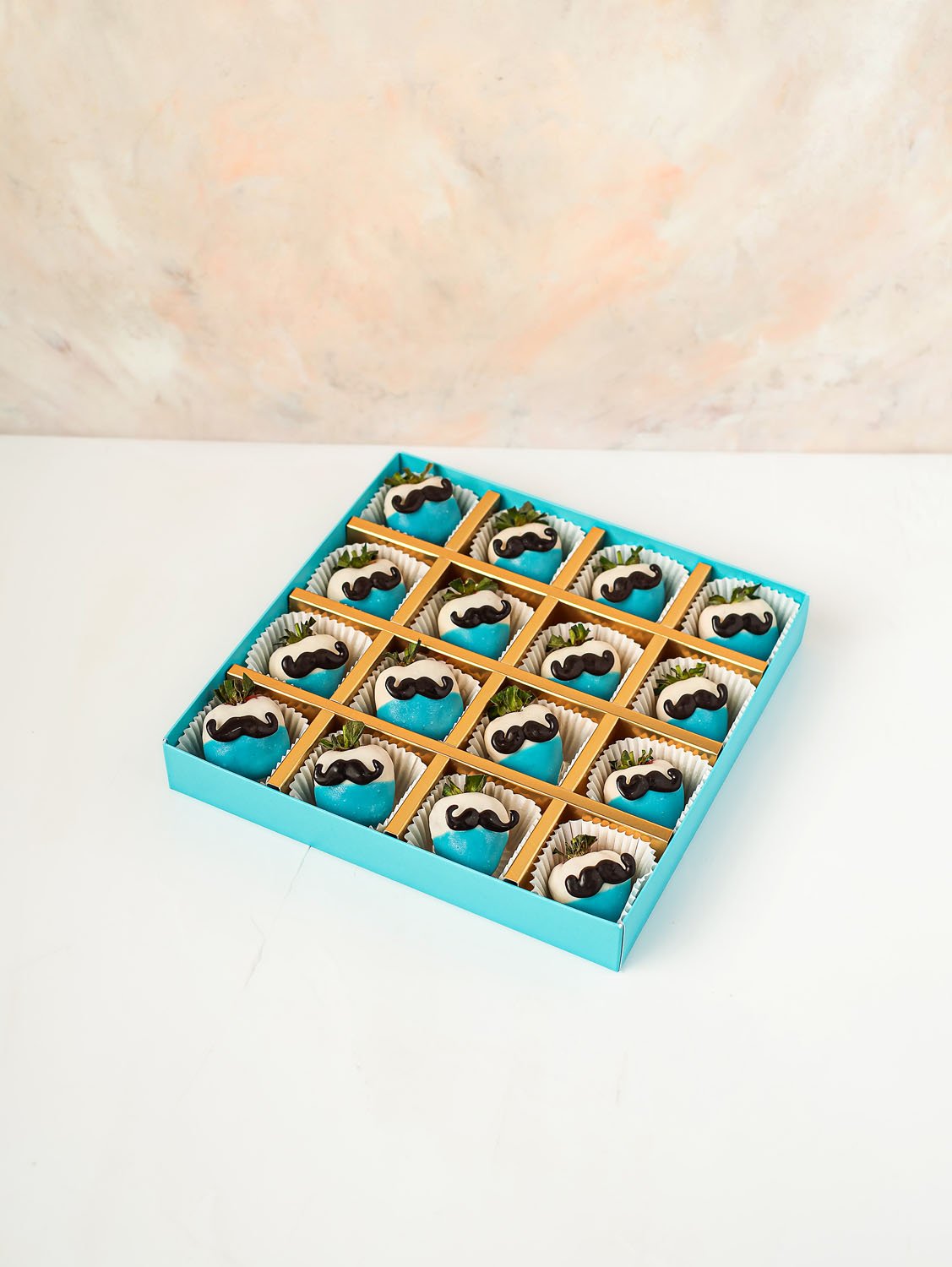 Moustache Chocolate Strawberries Father's Day by NJD