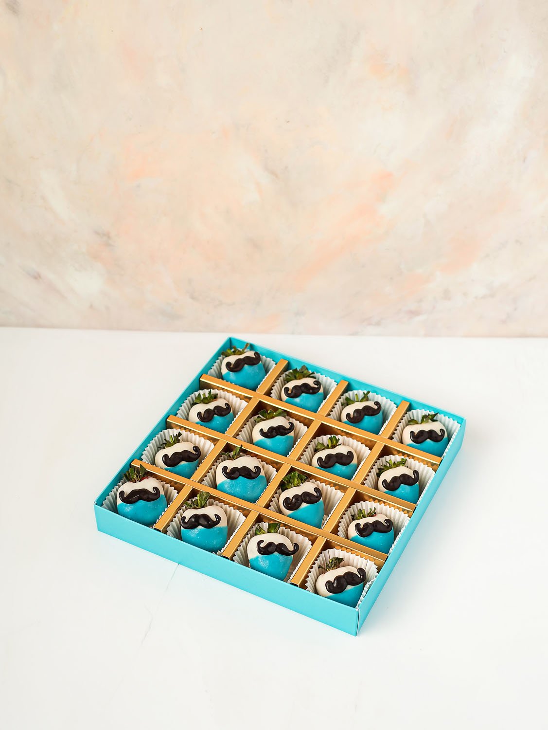 Moustache Chocolate Strawberries Father's Day by NJD