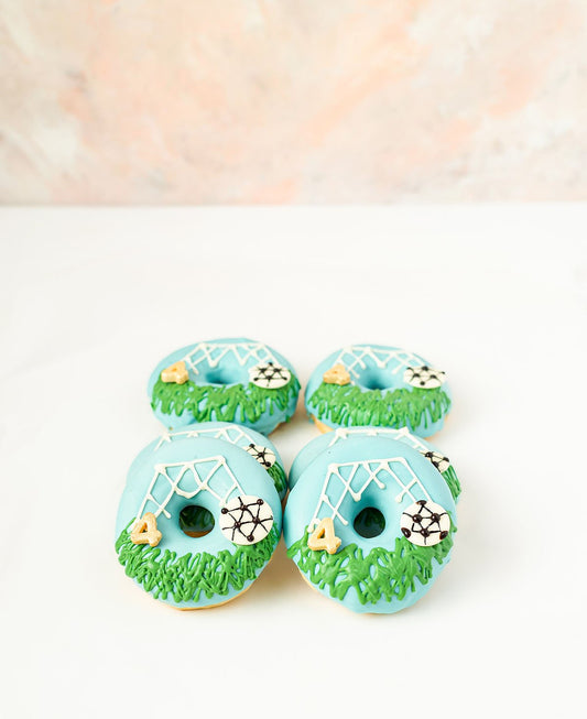 Soccer Theme Chocolate Donuts Gift by NJD