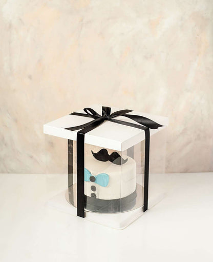 Mini Cake with Bow Tie Father's Day Gift by NJD
