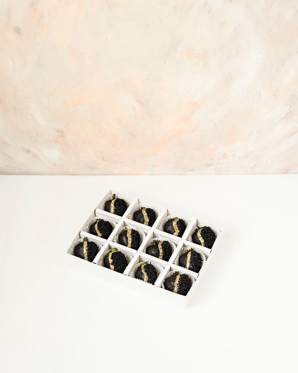 Dark Chocolate Covered Strawberries by NJD