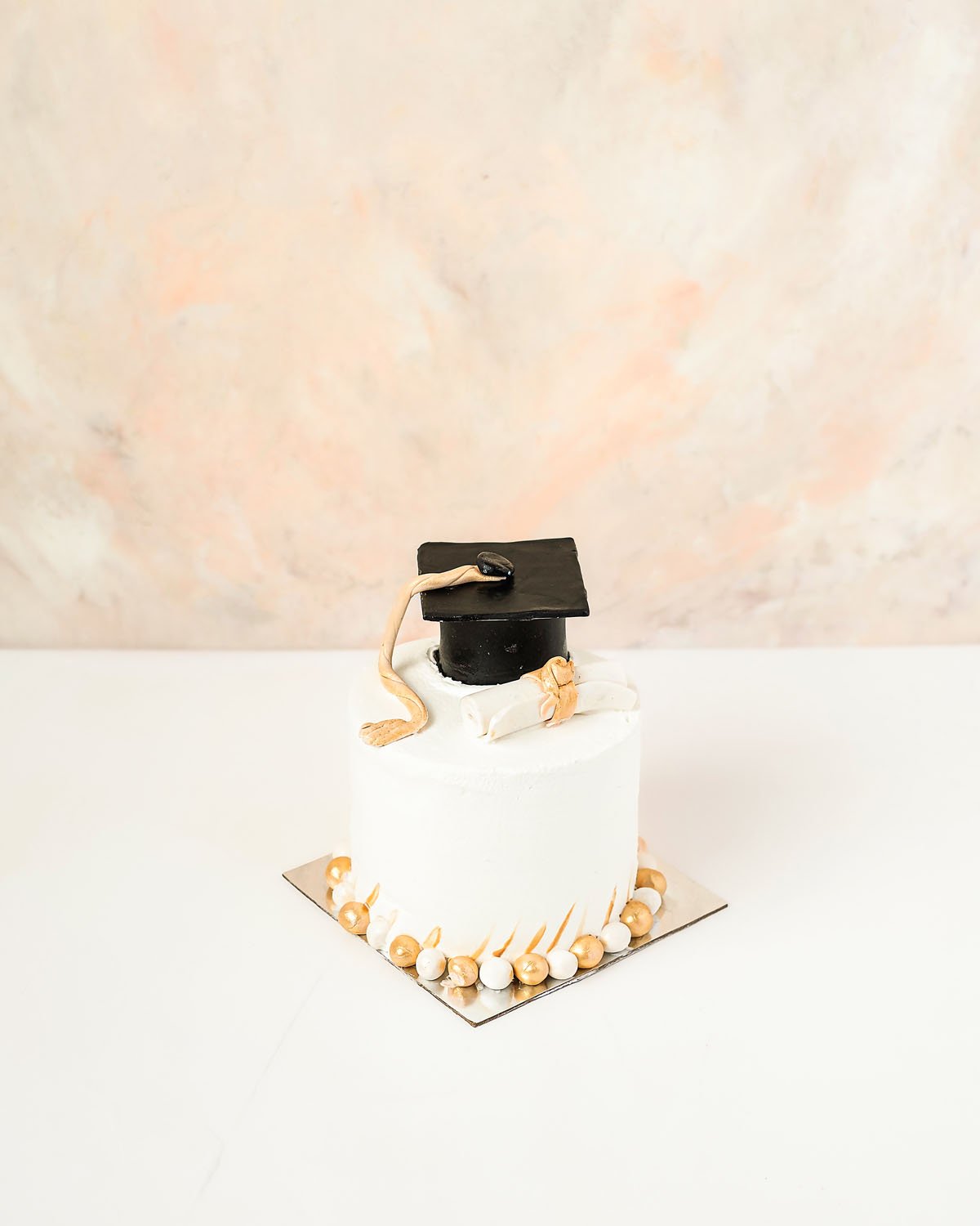 Mini Graduation Cake by NJD