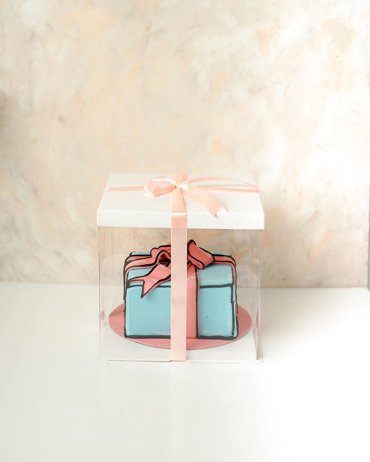 Gift Cartoon Cake by NJD