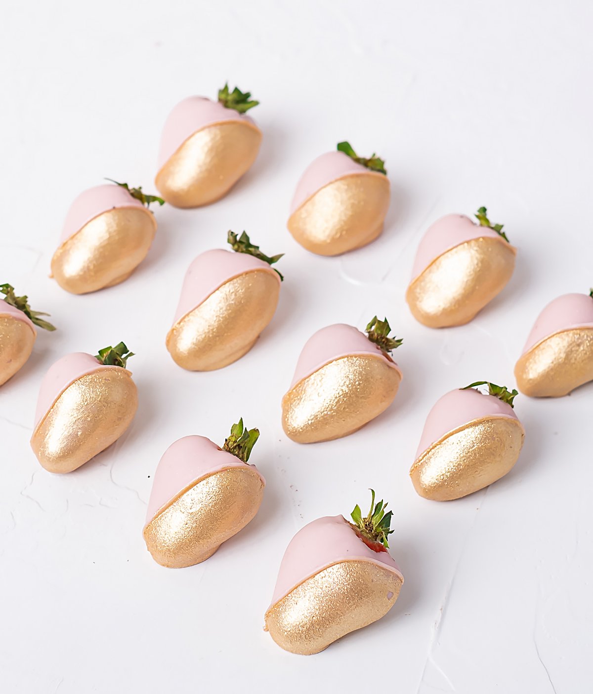 Ruby and Gold Strawberries by NJD