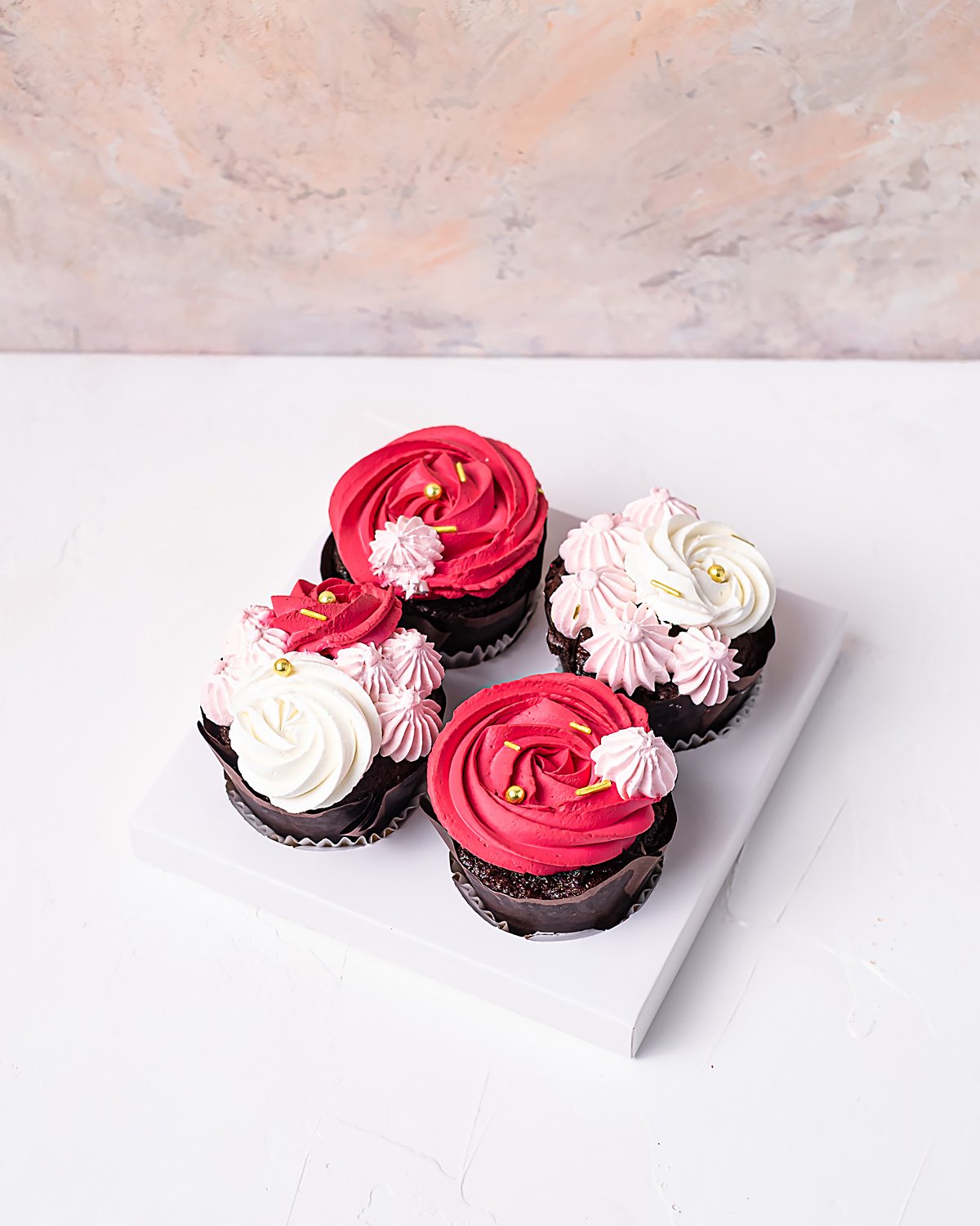 4 Mothers Day Cupcakes