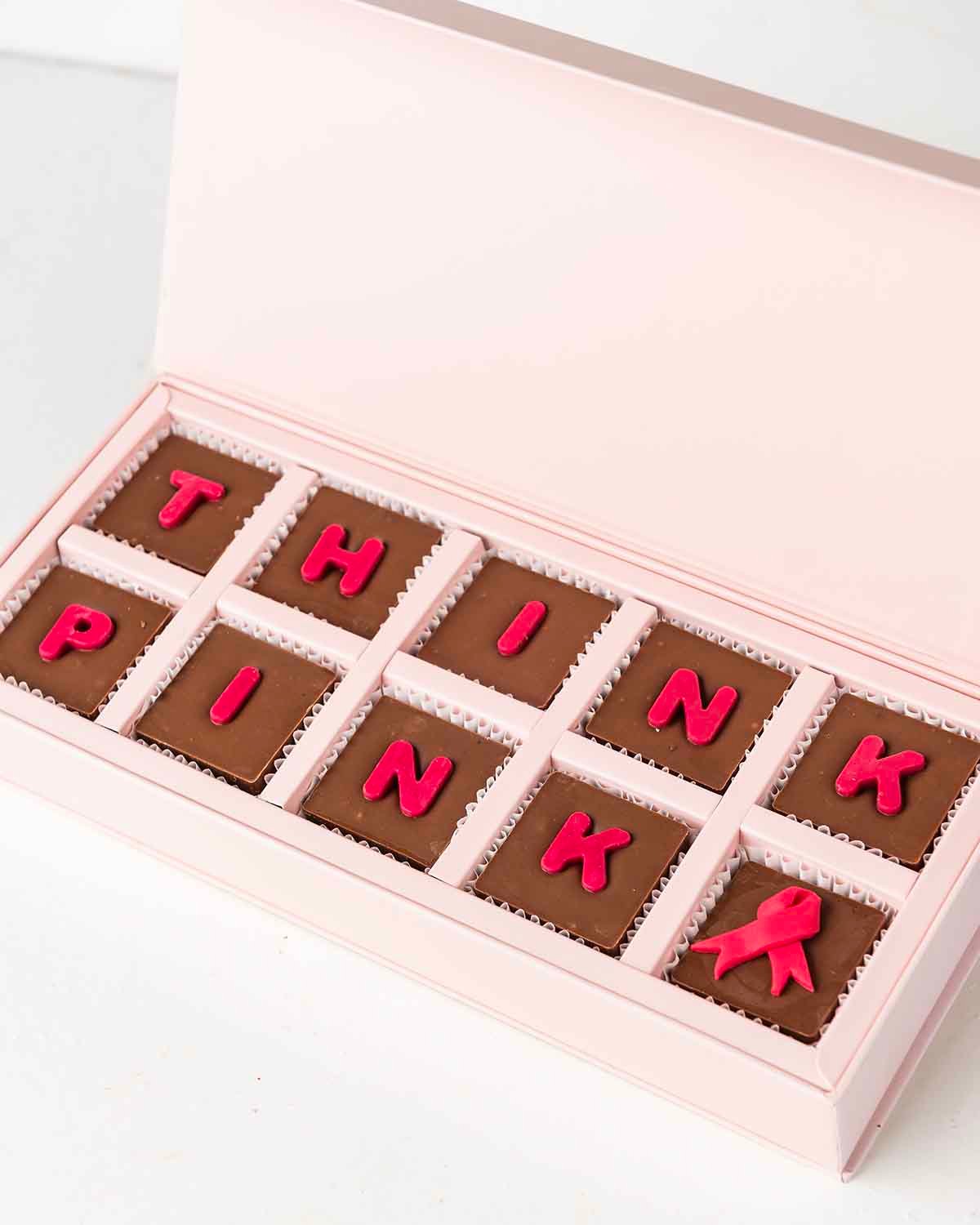 Milk Chocolate Think Pink