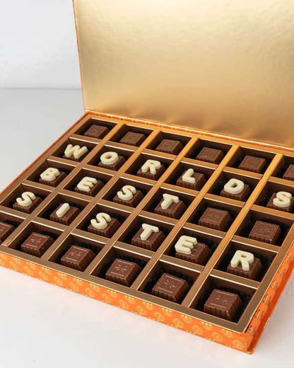 World's Best Sister Chocolate Box by NJD