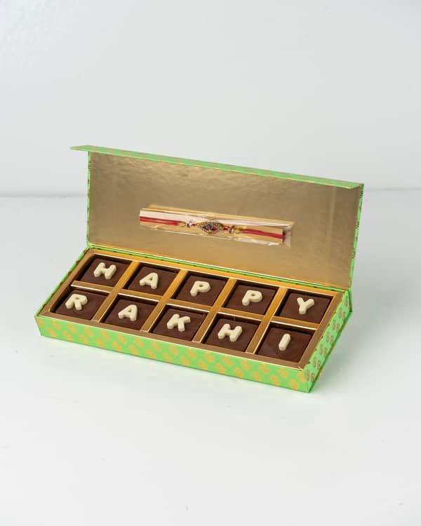 Happy Rakhi Chocolates by NJD