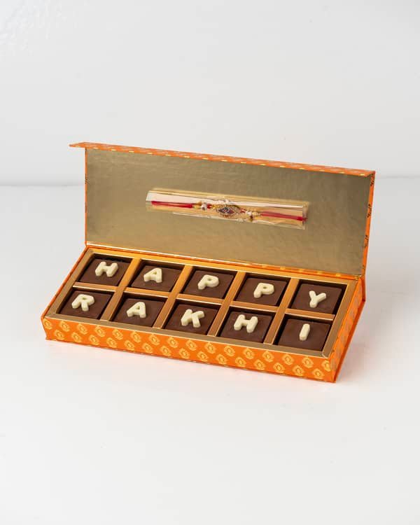 Happy Rakhi Chocolates by NJD