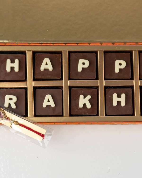 Happy Rakhi Chocolates by NJD