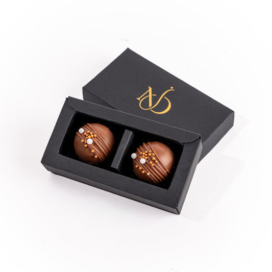 Eid Chocolate Truffles 2pcs Gift Box
