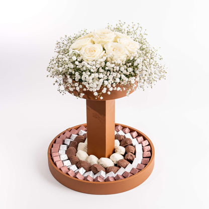 Imperial Arabic Desserts Gift Tower