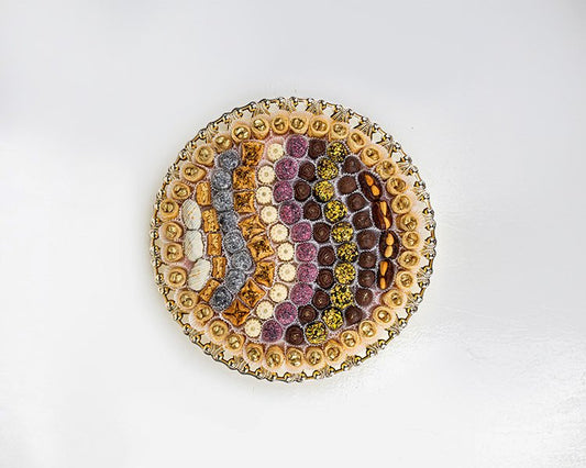 123-Piece Luxury Arabic Tray Arrangement