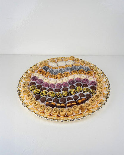 123-Piece Luxury Arabic Tray Arrangement