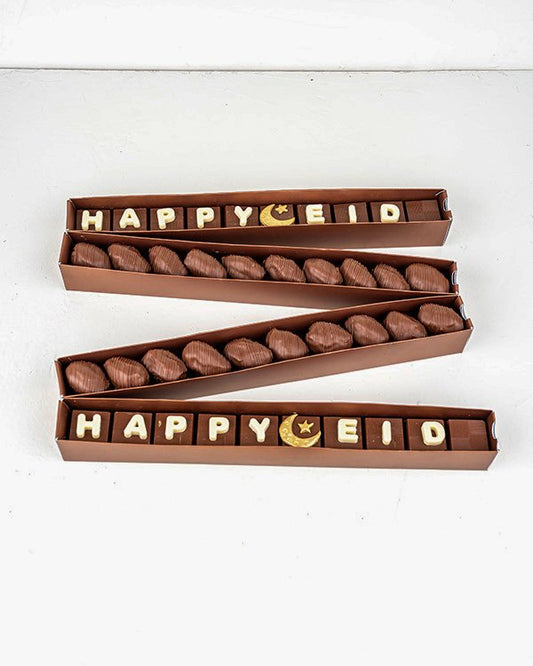 Set of 4 Happy EID Chocolates and Dates