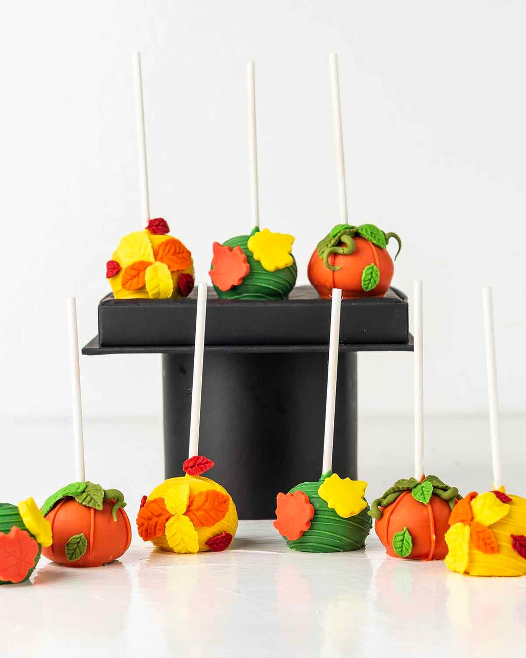 Fall Theme Cake pops by NJD