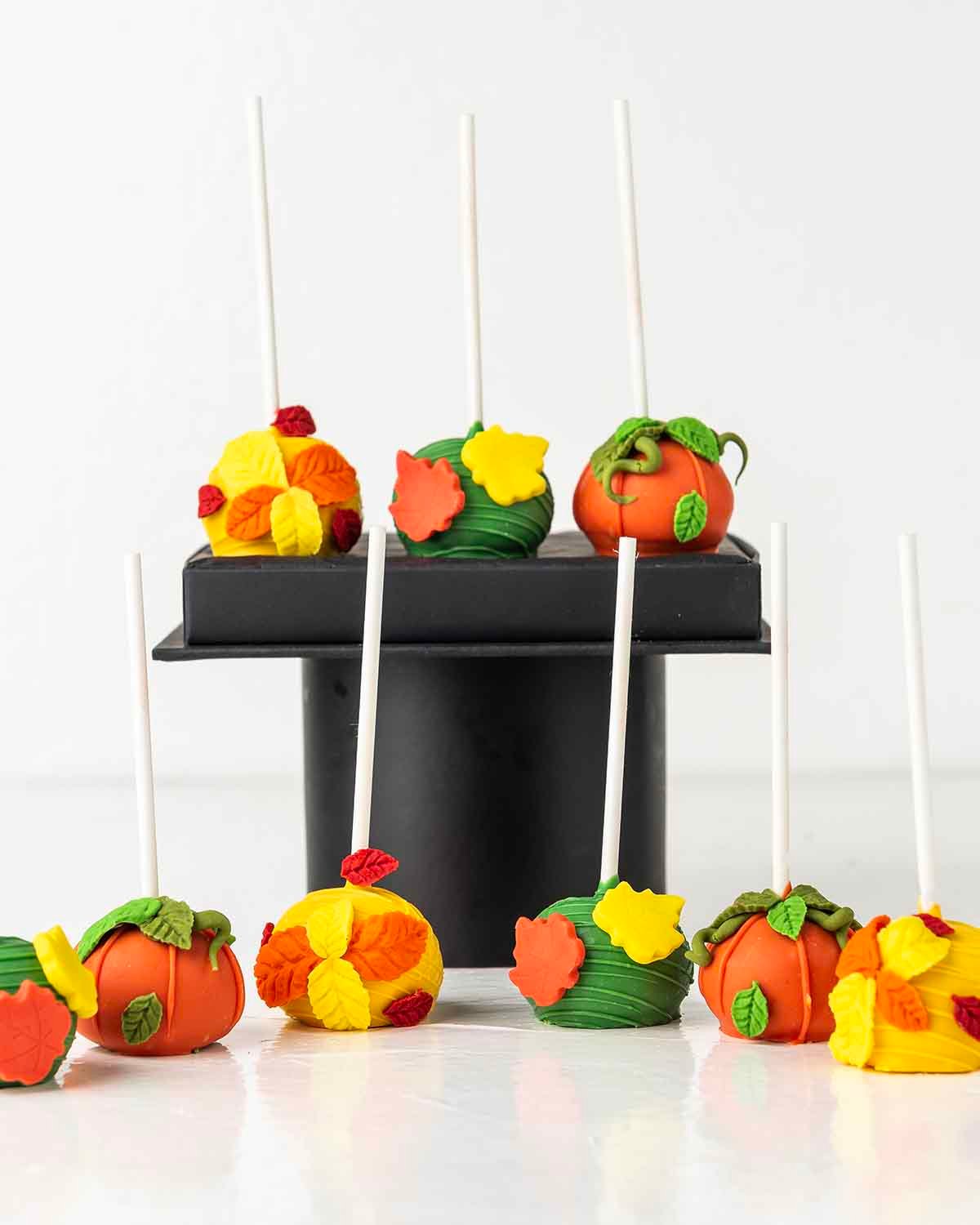 Fall Theme Cake pops by NJD