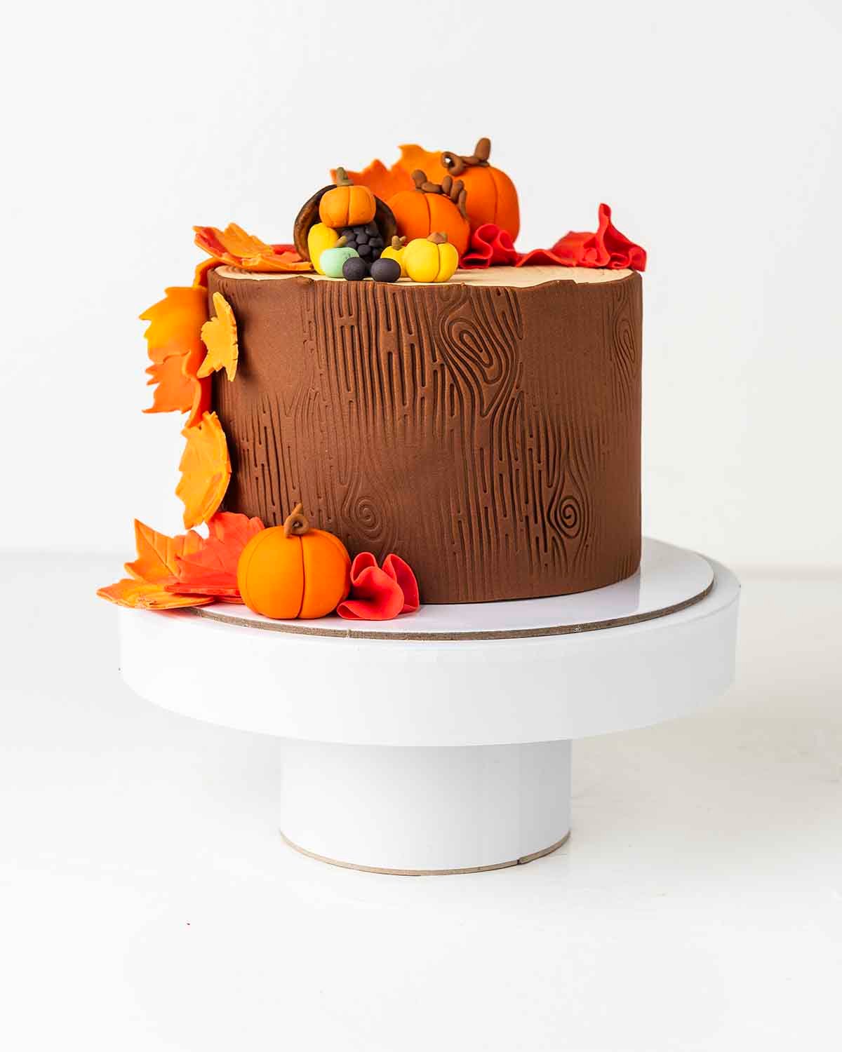 Fall Theme 1kg Cake by NJD
