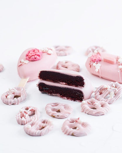Assorted Cakesicles and Pretzels by NJD