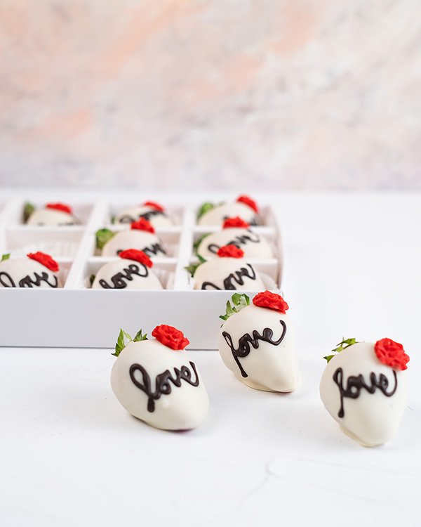 White Love Berries by NJD