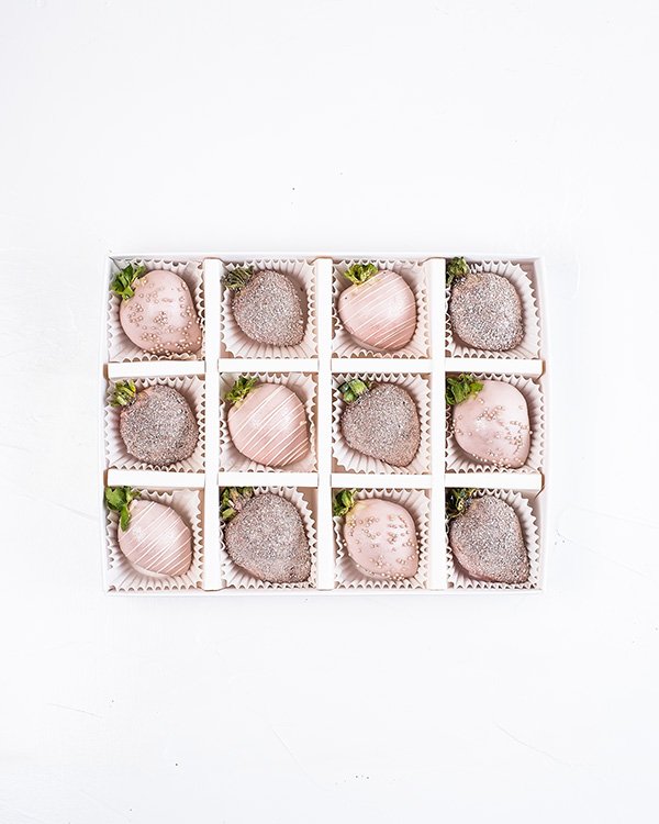 Sparkling Chocolate Covered Strawberries by NJD