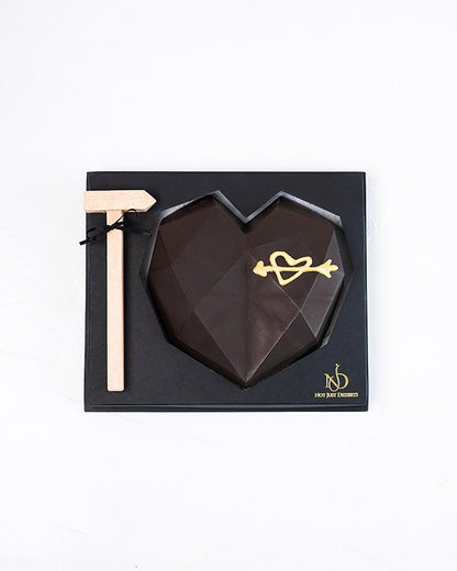 Dark Chocolate Smash Heart by NJD