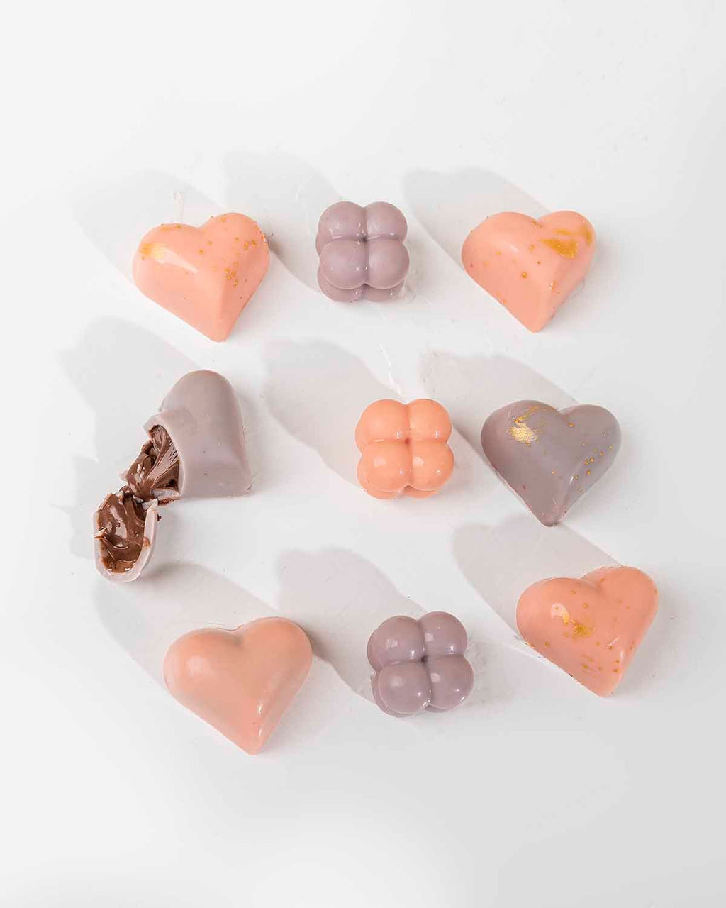 Hearts and Designer Chocolates Small Pack by NJD