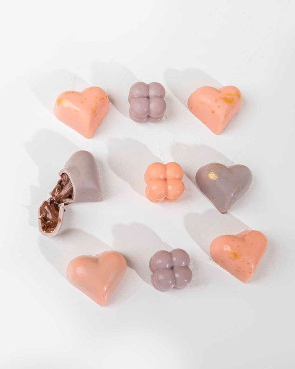 Hearts and Designer Chocolates Small Pack by NJD