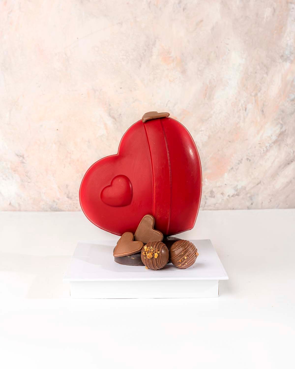 3D Heart Chocolate Gift
