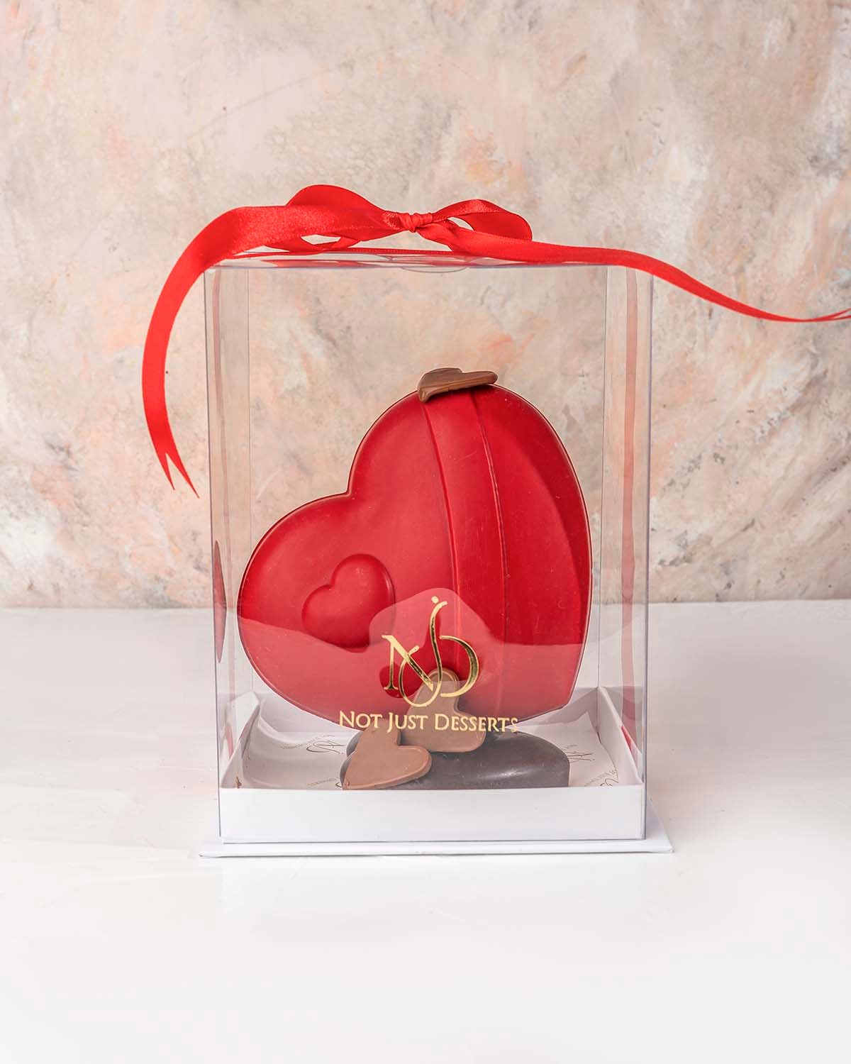 3D Heart Chocolate Gift