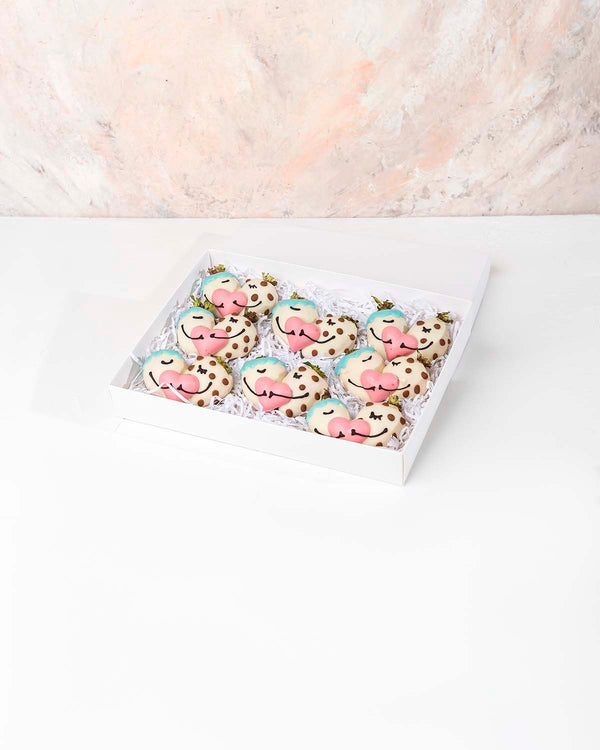 Hugging Chocolate Covered Designer Strawberries by NJD